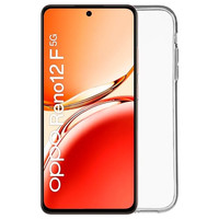 JC FUNDA TRASERA SILICONA TRANSPARENTE / OPPO RENO 12 F 5G-8M0 JC FUNDA TRASERA SILICONA TRANSPARENTE / OPPO RENO 12 F 5G