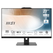 MSI AIO MODERN AM272P 12M-672ES .27" (69 CM)1920X1080 (FHD) I7-1260P .16GB(8GB*2)DDR4 SDRAM .PCIE GEN3X4 W/O DRAM NVME256GB*1 .W11 HOME. NEGRO