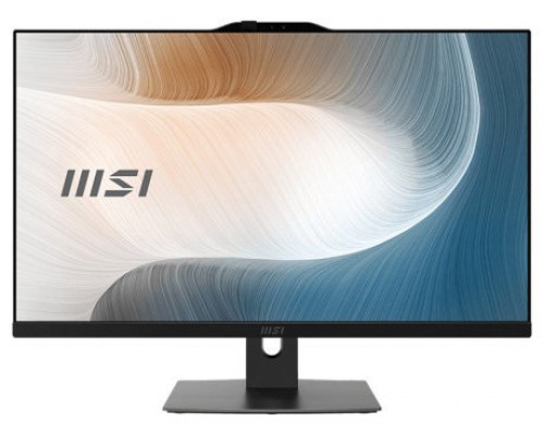 MSI AIO MODERN AM272P 1M-873ES. 27" IPS LED FHD. I7-150U. INTEL IRIS GRAPHICS. DDR5 32GB (16G*2). 1TB M.2 PCIE SSD. W11 PRO. NEGRO