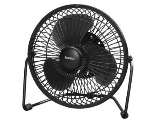 VENTILADOR DE SOBREMESA HAMA USB 15cm METALICO COLOR