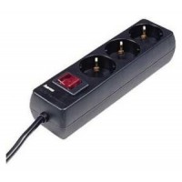 REGLETA ALIMENTACION HAMA CON 3 TOMAS INTERRUPTOR 1,4m