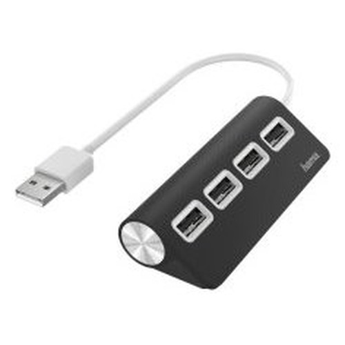 HUB USB 2.0 HAMA CON 4 PUERTOS USB 2.0 480Mbits COLOR-DN1 HUB USB 2.0 HAMA CON 4 PUERTOS USB 2.0 480Mbits COLOR