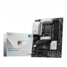 PLACA MSI PRO B760-P II,INTEL,1700,B760,4DDR5,128GB,HDMI+DP,4SATA+2M.2,4USB 3.2+2USB-C,2.5GB,ATX