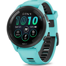 GARMIN FORERUNNER® 265 NEGRO CON CARCASA EN TURQUESA Y CORREA DE SILICONA EN TURQUESA/NEGRO / SMARTWATCH 46MM-M057 GARMIN FORERUNNER® 265 NEGRO CON CARCASA EN TURQUESA Y CORREA DE SILICONA EN TURQUESA/NEGRO / SMARTWATCH 46MM