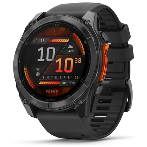 SMARTWATCH GARMIN FENIX 8 AMOLED 51MM ACERO NEGRO-SX95 SMARTWATCH GARMIN FENIX 8 AMOLED 51MM ACERO NEGRO
