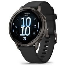 GARMIN VENU® 4 PLATEADO CON CORREA DE SILICONA NEGRA / SMARTWATCH 41MM-M070 GARMIN VENU® 4 PLATEADO CON CORREA DE SILICONA NEGRA / SMARTWATCH 41MM