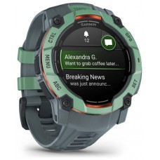 SMARTWATCH GARMIN INSTINCT 3 50MM AMOLED VERDE CORREA VERDE