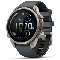GARMIN FENIX 9 PRO TITANIO CON CORREA DE SILICONA EN GRIS / SMARTWATCH 47MM / LTE INREACH