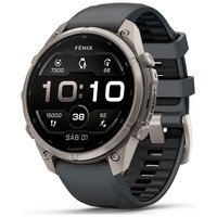 GARMIN FENIX 9 PRO TITANIO CON CORREA DE SILICONA EN GRIS / SMARTWATCH 47MM