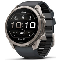 GARMIN FENIX 9 PRO TITANIO CON CORREA DE SILICONA EN GRIS / SMARTWATCH 51MM-360M0 GARMIN FENIX 9 PRO TITANIO CON CORREA DE SILICONA EN GRIS / SMARTWATCH 51MM