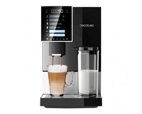 CAFETERA SUPER AUTOMATICA CREMMAET COMPACTCCINO BLACK SILVER