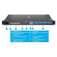 HUAWEI F1001-AC OLT GATEWAY,UPLINK XGPON+4*GE WAN/LAN,DOWNLINK 8*XC/UPC POF+16*SC/UPC,AC,EUROPE PLUG ADAPTER,F1001-AC (F1001-AC)