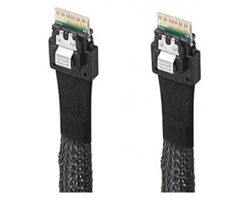 H3C SAS CABLE,0.8M,2*(SLIMSAS 38PST),SAS 4.0+UL1354,SLIMSAS 74PST