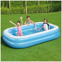 PISCINA INFLABLE INFANTIL RECTANGULAR 262X175X51CM