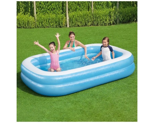 PISCINA INFLABLE INFANTIL RECTANGULAR 262X175X51CM