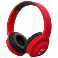 AURICULARES ESTÉREO DIGITAL TREVI  CON MICRÓFONO 1,2 M CABLE DJ 601 M ROJO