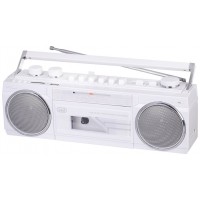 RADIO CASSETTE RR 501 BT PORTABLE RADIO RECORDER +USB+AW WHITE