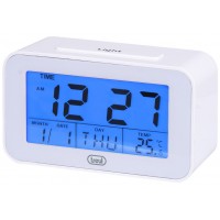 RELOJ DIGITAL TREVI SLD 3P50 CON ALARMA Y TERMOMETRO BLANCO