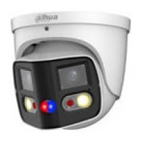 (DH-IPC-PDW3849P-A180-E2-AS-PV-0280B) DAHUA CÁMARA IP DOMO PANORÁMICA TIOC DUO WDR WIZSENSE 2X4MP LED IR & LUZ CÁLIDA IP67 ALARMA SONIDO / LUZ AZUL&ROJA 2.8MM POE