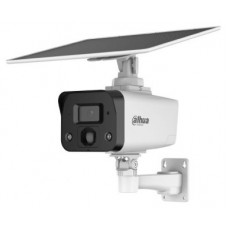 (IPC-HFW2441DG-4G-SP-B) DAHUA CAMARA IP BULLET CON PANEL SOLAR INTEGRADO, CAMARA 4MP SMART DUAL LIGHT, IP67, SMD, 4G, IR30M, SOPORTA MICROSD 512GB, FIJA 3.6MM