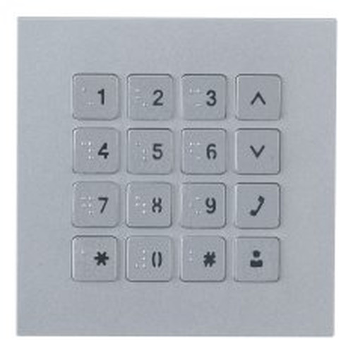 (DHI-VTO4202F-MK) DAHUA M&Oacute;DULO CON TECLADO PARA VIDEOPORTERO EXTERIOR MODULAR SERIE VTO4202F 100X100MM