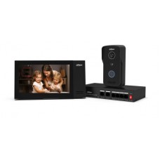 Dahua Technology DHI-VTO2111D-P-S3 sistema de intercomunicación de video 2 MP 17,8 cm (7") Negro