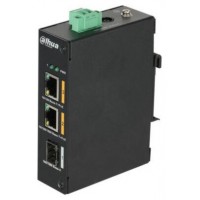 (DH-PFS3103-1GT1ET-60-V2) DAHUA SWITCH INDUSTRIAL 3 PUERTOS, 2 POE