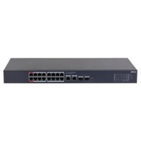 (CS4220-16GT-240) DAHUA SWITCH POE 16 PUERTOS GIGABIT + 2 UPLINK GIGABIT RJ45 + 2SFP GIGABIT 240W MANAGED CLOUD L2