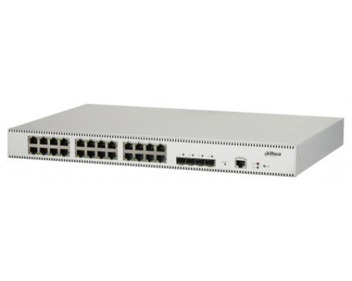 (DH-SG5028X) DAHUA SWITCH 24 PUERTOS GIGABIT + 4 UPLINK GIGABIT SFP MANAGEDL2+