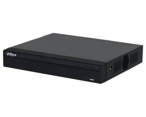 (DHI-NVR2108HS-8P-4KS3) DAHUA GRABADOR IP SERIE 2, 8 CANALES, 8 POE, 1HDD I/O 2/1