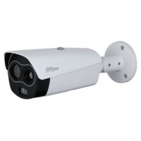 (DHI-TPC-BF4441-B19F8-DC-S2-V1) DAHUA CAMARA IP HIBRIDA TERMICA BULLET 4 MP 19MM+8MM IP67 POE