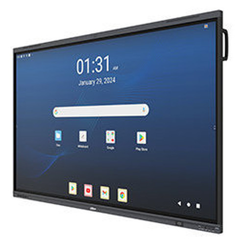 (DHI-LPH75-MC480) DAHUA DISPLAY MONITOR INTERACTIVO 75" CON GOOGLE EDLA, 4K, BUILT IN 8 CORE CPU, 4 CORE GPU, 8GB RAM, 128 GB STORAGE, ANDROID 13, NFC, CAMARA INCLUIDA 48MP CON MICROFONO, PUERTO TIPO C, ALTAVOCES, 400 CD/M3, WIFI-MR210 (DHI-LPH75-MC480) DAHUA DISPLAY MONITOR INTERACTIVO 75" CON GOOGLE EDLA, 4K, BUILT IN 8 CORE CPU, 4 CORE GPU, 8GB RAM, 128 GB STORAGE, ANDROID 13, NFC, CAMARA INCLUIDA 48MP CON MICROFONO, PUERTO TIPO C, ALTAVOCES, 400 CD/M3, WIFI
