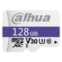 DAHUA MICROSD 128GB MICROSD CARD, READ SPEED UP TO 95 MB/S, WRITE SPEED UP TO 38 MB/S, SPEED CLASS C10, U3, V30, TBW 80TB (DHI-TF-C100/128GB)