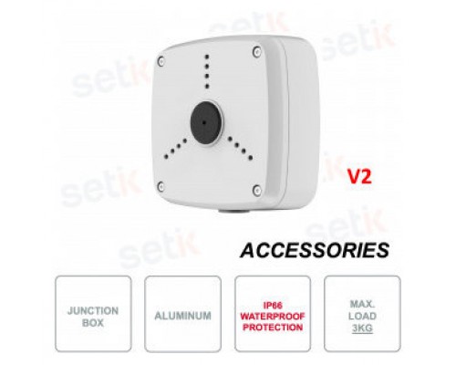 DAHUA - DH-PFA122A - WATER-PROOF JUNCTION BOX. ALUMINIUM