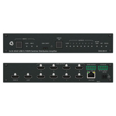 KRAMER AVSM 2X1:8 4K60 USB-C/HDMI SWITCHER DISTRIBUTION AMPLIFIER- DA3-28-H (10-00002890)-MR673 KRAMER AVSM 2X1:8 4K60 USB-C/HDMI SWITCHER DISTRIBUTION AMPLIFIER- DA3-28-H (10-00002890)