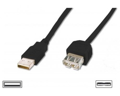 CABLE USB 2.0 PROLONGACION A/M-A/H 1.8M NANOCABLE