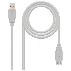 CABLE USB 2.0 PROLONGACION A/M-A/H 3M NANOCABLE