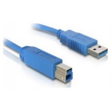 NANOCABLE CABLE USB 3.0 IMPRESORA, TIPO A/M-B/M, AZUL, 2.0 M