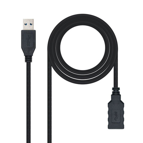 CABLE USB 3.0 TIPO AM-AH NEGRO 3.0 M NANOCABLE-CN1 CABLE USB 3.0 TIPO AM-AH NEGRO 3.0 M NANOCABLE