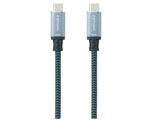 Nanocable Cable USB 3.1GEN2 5A USB-C/M-USB-C/M 0.5