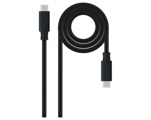 Nanocable Cable USB 3.1GEN2 5A USB-C-M-USB-C-M 3m