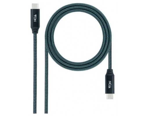 Nanocable Cable USB 3.2 Gen2x2 100W 4K USB-C 1m