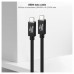 Cable USB 4 Gen 3x2 40Gbps 5A/240W, USB-C/M-USB-C/M, NEGRO 1M NANOCABLE