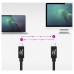 Cable USB 4 Gen 3x2 40Gbps 5A/240W, USB-C/M-USB-C/M, NEGRO 1M NANOCABLE