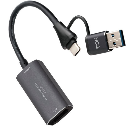 ADAPTADOR HDMI/DVI - USB-C/USB-A VIDEO/AUDIO NANOCABLE