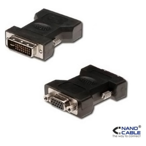ADAPTADOR DVI 24+5M-VGA HDB15HNANOCABLE 10.15.0704