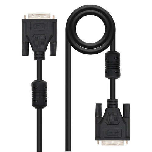 CABLE DVI DUAL LINK 24+1 M-M 1.8 M NANOCABLE-CN1 CABLE DVI DUAL LINK 24+1 M-M 1.8 M NANOCABLE