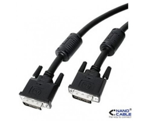 Nanocable - Cable DVI Dual Link 24+1 M-M 3m