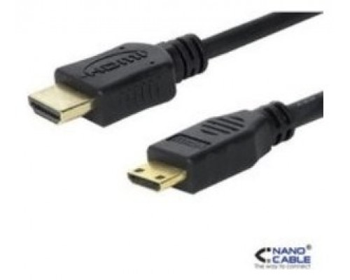 CABLE HDMI V1.3B A MINI HDMI, A/M-C/M 3M NANOCABLE