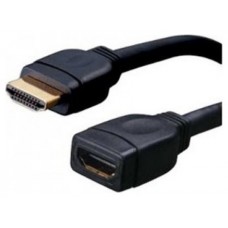 Nanocable HDMI, 2m cable HDMI HDMI tipo A (Estándar) Negro